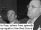 Hollywood screenwriter Samuel Ornitz speaks before the House Un-American Activities Committee in Washington, D.C., on Oct. 29, 1947. UPI/Bettmann Archive via Getty Images